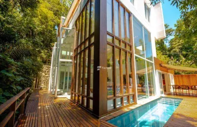 Casa com 5 dormitórios, 700 m² - venda por r$ 22.000.000,00 ou aluguel por r$ 72.400,00 - iporanga - guarujá/sp