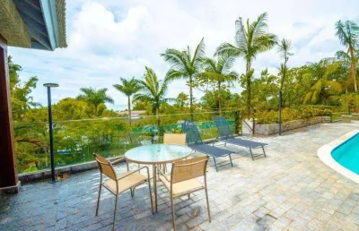 Casa com 5 dormitórios à venda, 587 m² por r$ 18.000.000,00 - são pedro  - guarujá/sp
