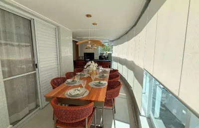 Apartamento com 3 suítes à venda, 127 m² - riviera de são lourenço - bertioga/sp