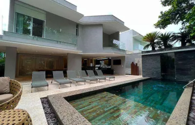 Casa com 6 dormitórios à venda, 385 m² - riviera de são lourenço - bertioga/sp