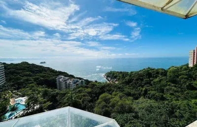 Apartamento com 4 dormitórios à venda, 170 m² por r$ 1.100.000,00 - morro sorocotuba - guarujá/sp