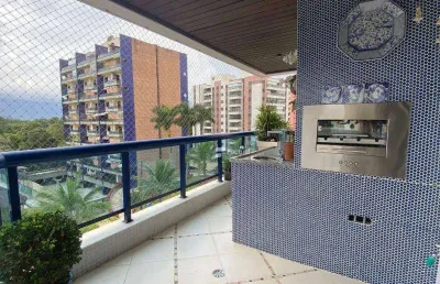 Apartamento com 3 dormitórios à venda, 102 m² - riviera de são lourenço - bertioga/sp