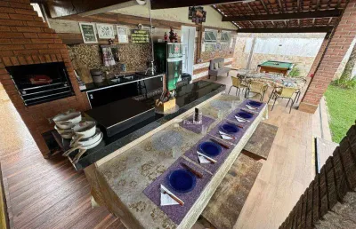 Casa com 4 dormitórios à venda, 239 m² por r$ 1.100.000,00 - praia de pernambuco - guarujá/sp