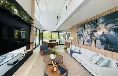 Casa com 5 dormitórios à venda, 330 m² - riviera de são lourenço - bertioga/sp