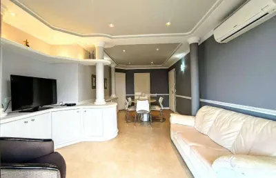 Apartamento com 4 dormitórios à venda, 130 m² por r$ 579.000,00 - enseada - guarujá/sp