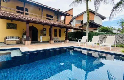 Casa com 5 dormitórios à venda, 450 m²  - riviera de são lourenço - bertioga/sp