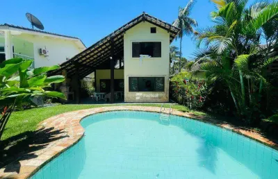 Casa com 4 dormitórios à venda, 235 m² - riviera de são lourenço - bertioga/sp