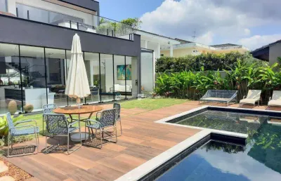 Casa com 4 dormitórios à venda, 460 m² por r$ 6.000.000,00 - acapulco - guarujá/sp
