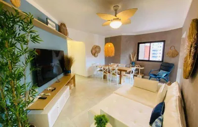 Apartamento com 3 dormitórios à venda, 93 m² - riviera módulo 6 - bertioga/sp