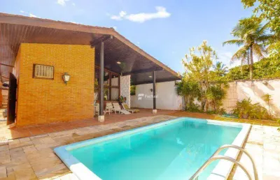 Casa com 4 dormitórios à venda, 198 m² por r$ 800.000,00 - praia de pernambuco - guarujá/sp