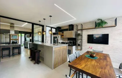 Casa com 5 dormitórios à venda, 350 m² - riviera de são lourenço - bertioga/sp