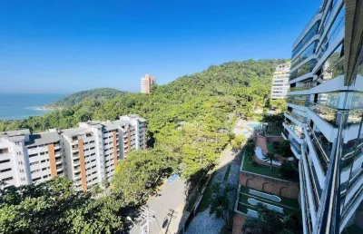 Apartamento com 4 dormitórios à venda, 189 m² por r$ 1.200.000,00 - morro sorocotuba - guarujá/sp