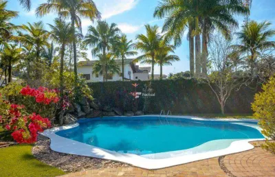 Casa com 5 dormitórios à venda, 1050 m² por r$ 6.500.000,00 - park lane - guarujá/sp