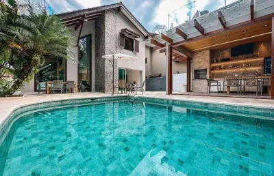 Casa com 4 dormitórios à venda, 320 m² - riviera de são lourenço - bertioga/sp