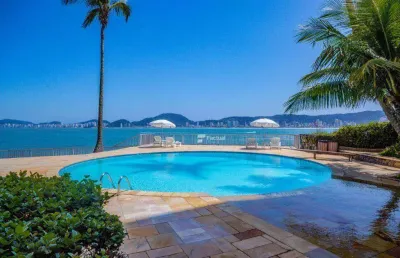 Apartamento com 3 dormitórios à venda, 200 m² por r$ 1.800.000,00 - enseada - guarujá/sp