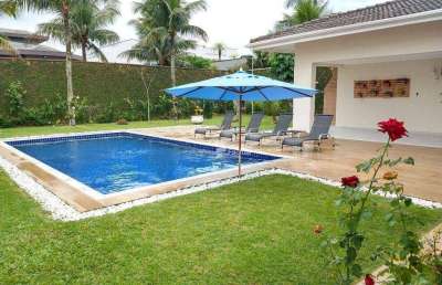 Casa com 5 dormitórios à venda, 566 m² por r$ 3.800.000,00 - acapulco - guarujá/sp