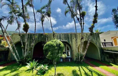 Casa com 4 dormitórios à venda, 350 m² por r$ 620.000,00 - albamar - guarujá/sp