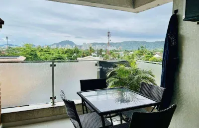 Apartamento com 3 dormitórios à venda, 83 m² por r$ 460.000,00 - enseada - guarujá/sp