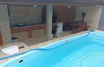 Casa com 3 dormitórios à venda, 145 m² por r$ 650.000,00 - praia de pernambuco - guarujá/sp
