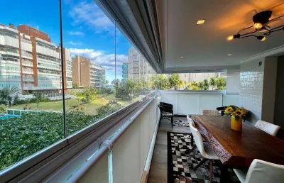 Apartamento com 4 dormitórios à venda, 161 m²- riviera de são lourenço - bertioga/sp
