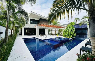Casa com 6 dormitórios à venda, 690 m² iviera de são lourenço - bertioga/sp