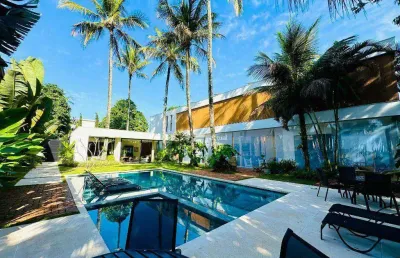 Casa com 6 dormitórios para alugar, 550 m² - condomínio riviera de são lourenço - bertioga/sp