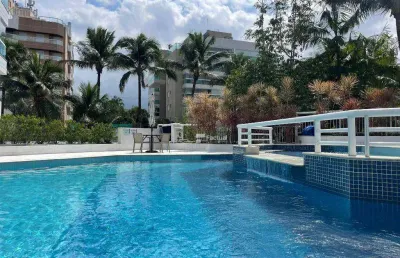 Apartamento com 3 suítes para alugar, 123 m² - riviera de são lourenço - bertioga/sp