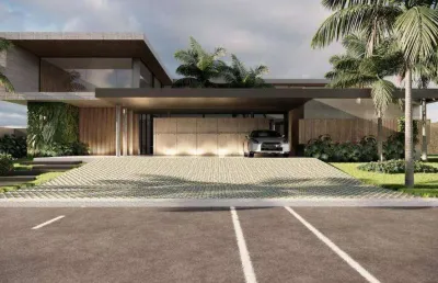 Casa com 5 dormitórios à venda, 610 m² por r$ 6.500.000,00 - park lane - guarujá/sp