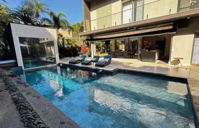 Casa com 5 dormitórios, 416 m² - venda por r$ 13.900.000,00 ou aluguel por r$ 11.500,00/dia - riviera  de são lourenço  - bertioga/sp