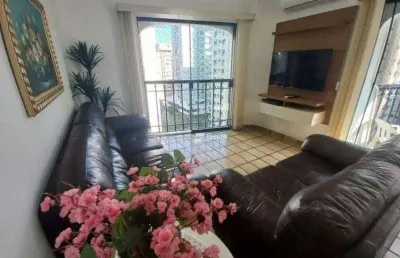 Apartamento com 3 dormitórios à venda, 87 m² por r$ 475.000,00 - pitangueiras - guarujá/sp