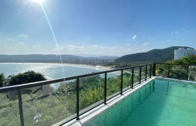Casa em condomínio fechado com 3 quartos à venda na Rua Namorado, 61, Península, Guarujá