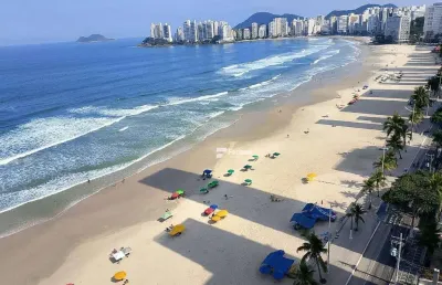 Apartamento à venda frente mar em pitangueiras, guarujá - sp.