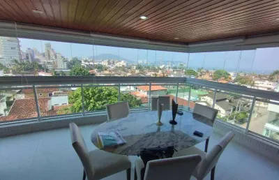 Apartamento com 4 dormitórios à venda, 171 m² por r$ 2.100.000,00 - enseada - guarujá/sp