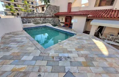Cobertura com 3 dormitórios à venda, 220 m² por r$ 950.000,00 - enseada - guarujá/sp