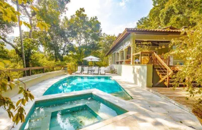 Casa em condomínio fechado com 6 quartos à venda na Estrada Bertioga, Praia de Iporanga, Guarujá