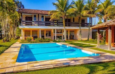 Casa com 5 dormitórios à venda, 400 m² por r$ 3.500.000,00 - acapulco - guarujá/sp