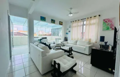 Cobertura com 3 dormitórios à venda, 161 m² por r$ 500.000,00 - enseada - guarujá/sp