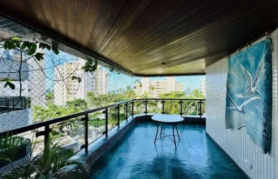 Apartamento com 3 dormitórios à venda, 135 m²- riviera módulo 3 - bertioga/sp