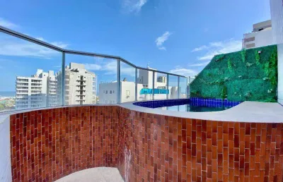 Cobertura com 2 dormitórios à venda, 100 m² por r$ 430.000,00 - enseada - guarujá/sp