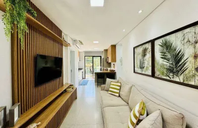 Village com 2 dormitórios à venda, 68 m² - riviera de são lourenço - bertioga/sp