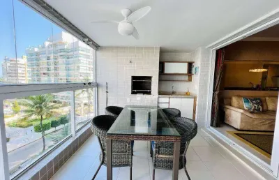 Apartamento com 4 dormitórios para alugar, 120 m² - riviera de são lourenço - bertioga/sp