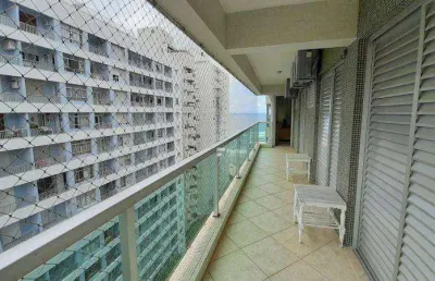 Apartamento com 3 dormitórios à venda, 165 m² por r$ 1.190.000,00 - pitangueiras - guarujá/sp