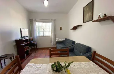 Apartamento com 1 dormitório à venda, 55 m² por r$ 210.000,00 - enseada - guarujá/sp