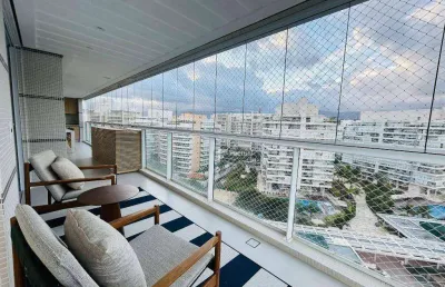 Apartamento com 3 dormitórios, 127 m² - venda por r$ 4.800.000 ou aluguel - riviera de são lourenço - bertioga/sp