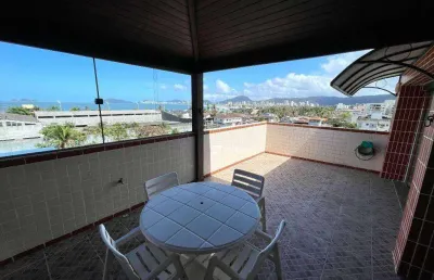 Cobertura com 3 dormitórios à venda, 165 m² por r$ 850.000,00 - enseada - guarujá/sp