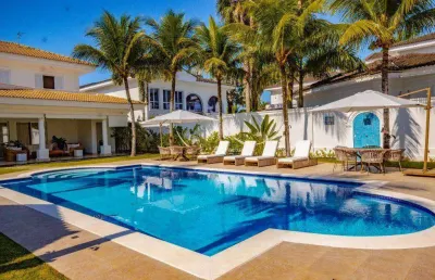Casa com 6 dormitórios à venda, 800 m² por r$ 8.500.000,00 - acapulco - guarujá/sp