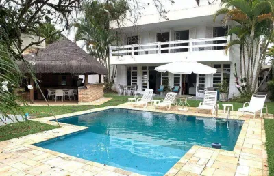 Casa com 4 dormitórios, 370 m² - venda por r$ 2.400.000,00 ou aluguel por r$ 12.000,00/mês - acapulco - guarujá/sp