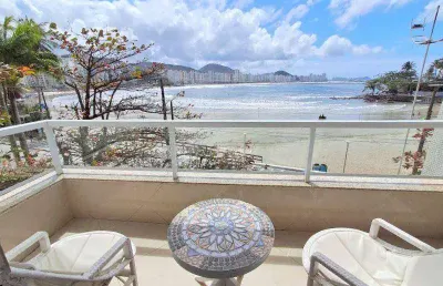 Apartamento com 4 dormitórios à venda, 150 m² por r$ 1.250.000,00 - astúrias - guarujá/sp