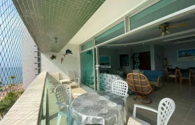 Apartamento com 3 dormitórios à venda, 155 m² por r$ 1.300.000,00 - enseada - guarujá/sp