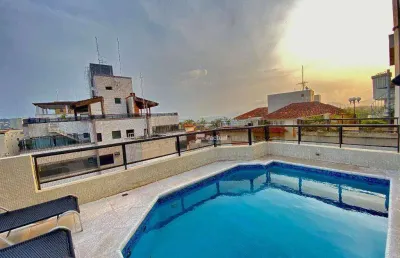 Cobertura com 2 dormitórios à venda, 247 m² por r$ 850.000,00 - enseada - guarujá/sp